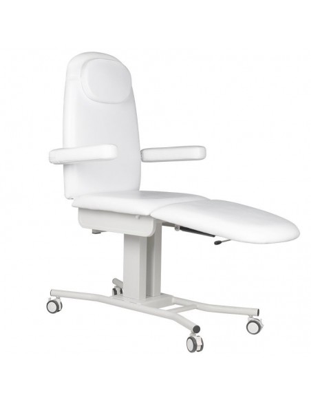 COSMETIC CHAIR ON WHEEL A-240 WHITE