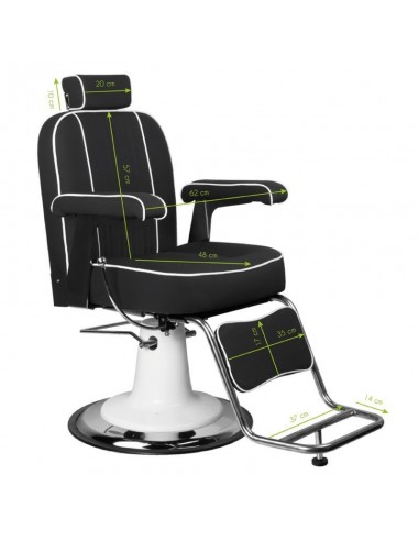 GABBIANO BARBER CHAIR AMADEO BLACK
