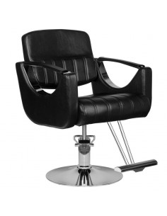 HAIR SYSTEM FOTEL FRYZJERSKI HS52 CZARNY