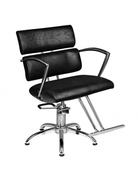 HAIR SYSTEM HAIRDRESSING CHAIR SM362 BLACK