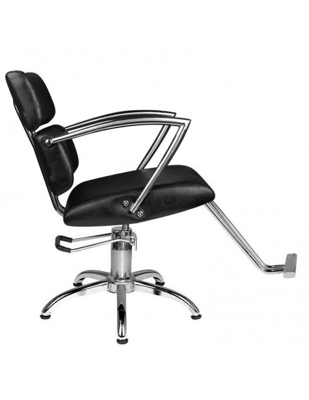 HAIR SYSTEM HAIRDRESSING CHAIR SM362 BLACK