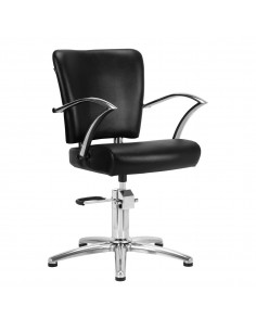 GABBIANO HAIRDRESSING CHAIR DALLAS BLACK