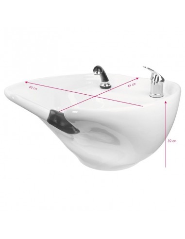 GABBIANO HAIR WASH UNIT HAMBURG BROWN