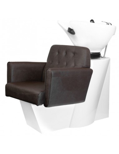 GABBIANO HAIR WASH UNIT HAMBURG BROWN