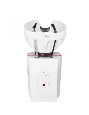 GABBIANO GRAY PORTO HAIR WASH UNIT