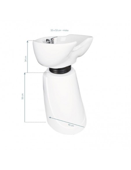 GABBIANO WASHING STATION MT-A3 WHITE
