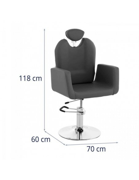 HAIRDRESSING CHAIR PHYSA 10040542 LIVORNO GRAY