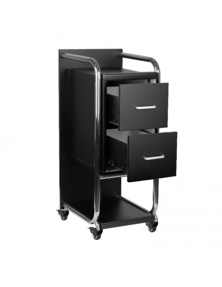 Gabbiano hairdresser's helper Solo silver-black