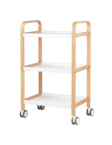 Cosmetic helper table HS-09 wood - white