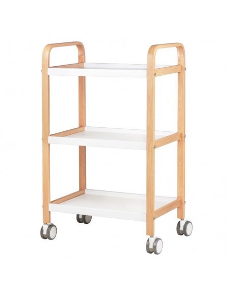 Cosmetic helper table HS-09 wood - white