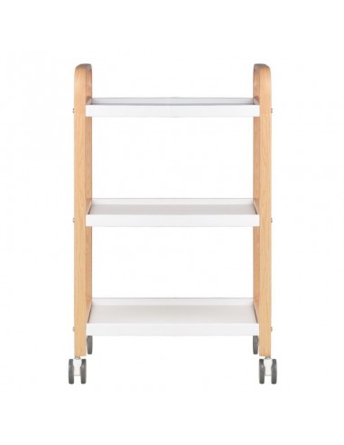 Cosmetic helper table HS-09 wood - white