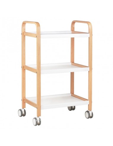 Cosmetic helper table HS-09 wood - white