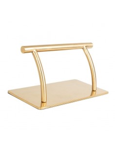Gabbiano hairdressing footstool AL403 gold