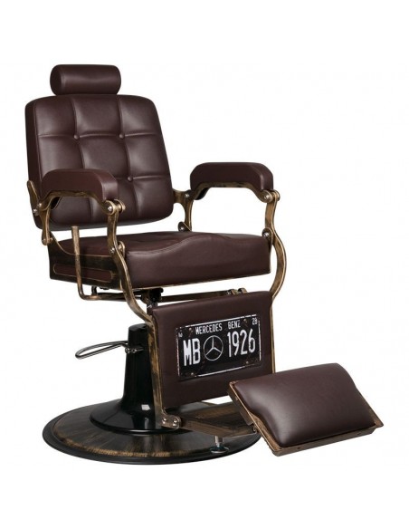 GABBIANO BARBER CHAIR BOSS BROWN