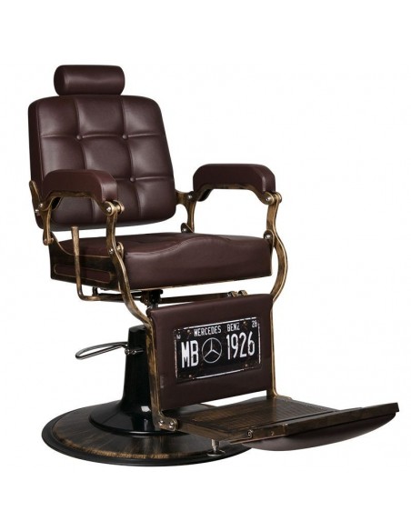 GABBIANO BARBER CHAIR BOSS BROWN