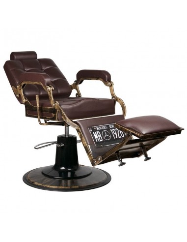 GABBIANO BARBER CHAIR BOSS BROWN