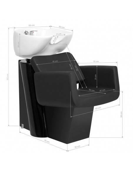 GABBIANO WASHBASSINS HELSINKI BLACK