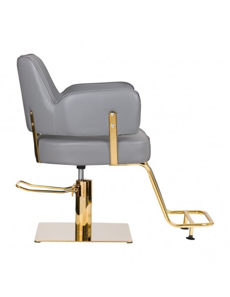 GABBIANO HAIRDRESSING CHAIR LINZ GOLDEN GRAY