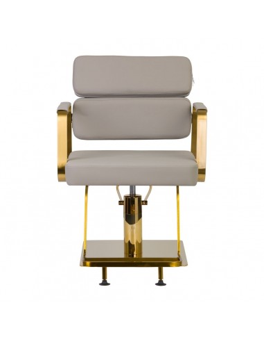 GABBIANO HAIRDRESSING CHAIR PORTO GOLD GRAY