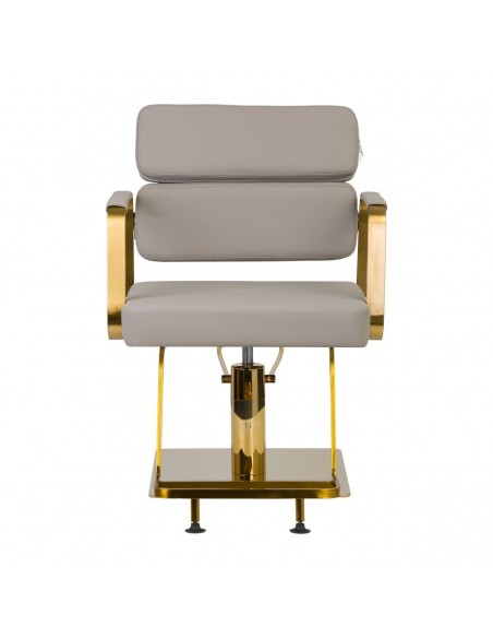 GABBIANO HAIRDRESSING CHAIR PORTO GOLD GRAY