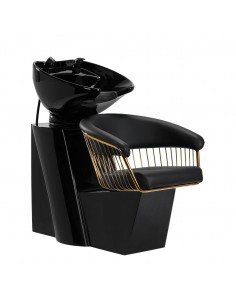 GABBIANO WASHBASINS LILIE GOLDEN BLACK