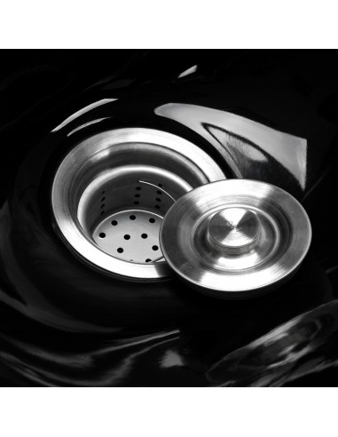 GABBIANO WASHBASINS LILIE GOLDEN BLACK