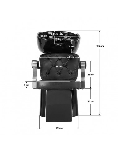 GABBIANO LYON HAIRDRESSING CAR WASH BLACK
