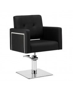 GABBIANO BERGAMO BLACK HAIRDRESSING CHAIR