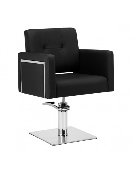 GABBIANO BERGAMO BLACK HAIRDRESSING CHAIR