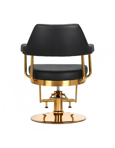 GABBIANO HAIRDRESSING CHAIR GRANADA GOLD BLACK