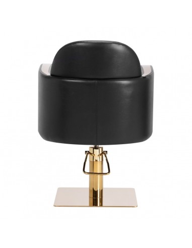 GABBIANO HAIRDRESSING CHAIR MALAGA GOLD BLACK