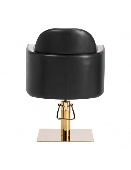 GABBIANO HAIRDRESSING CHAIR MALAGA GOLD BLACK