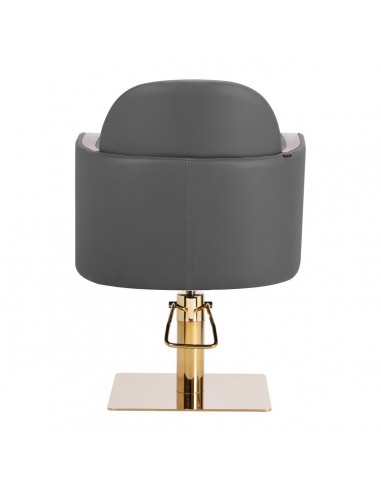 GABBIANO HAIRDRESSING CHAIR MALAGA GOLD GRAY