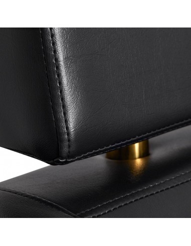 GABBIANO TOLEDO GOLD BLACK HAIRDRESSING CHAIR