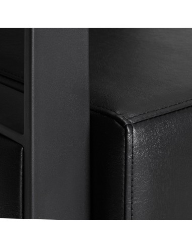 GABBIANO HAIRDRESSING CHAIR MODENA BLACK