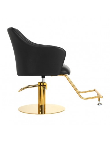 GABBIANO MARBELLA HAIRDRESSING CHAIR GOLD BLACK