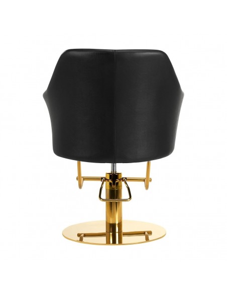 GABBIANO MARBELLA HAIRDRESSING CHAIR GOLD BLACK