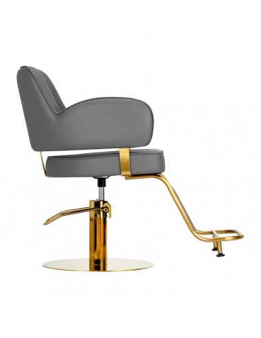 GABBIANO LINZ HQ GOLD GRAY HAIRDRESSING CHAIR