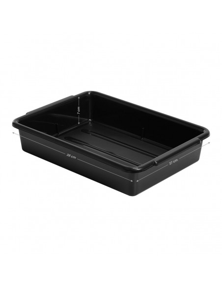 COSMETIC BED BLACK TRAYS 557A