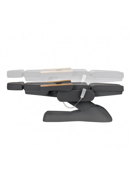 SILLON LUX 273B ELECTRIC COSMETIC BED 3 GRAY MOTORS GRAY BASE