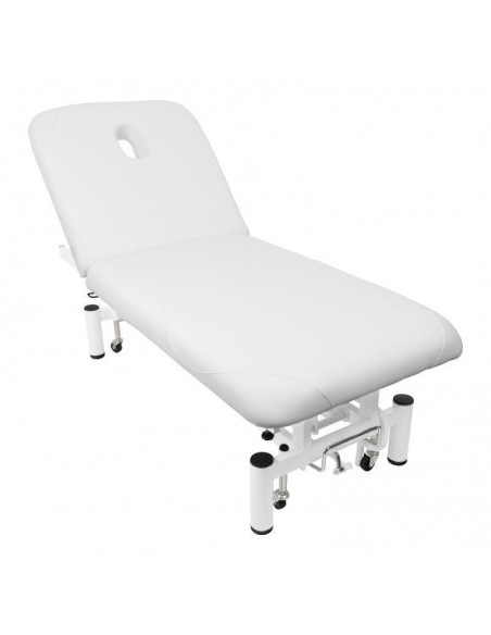 ELECTRIC LOUNGER FOR MASSAGE AZZURRO 684 1 MOTOR WHITE