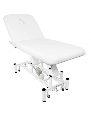 ELECTRIC LOUNGER FOR MASSAGE AZZURRO 684 1 MOTOR WHITE