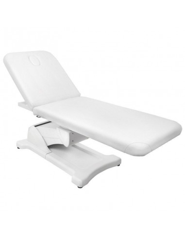 ELECTRIC LOUNGER FOR MASSAGE AZZURRO 808 2 MOTORS WHITE