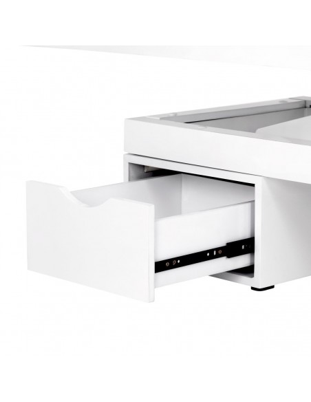 SPA BEAUTY LOUNGER AZZURRO 815B GLOWING WHITE HEATED