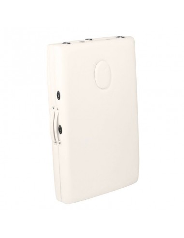 ALUMINIUM COMFORT FOLDING MASSAGE TABLE ACTIV FIZJO 3 SEGMENT CREAM