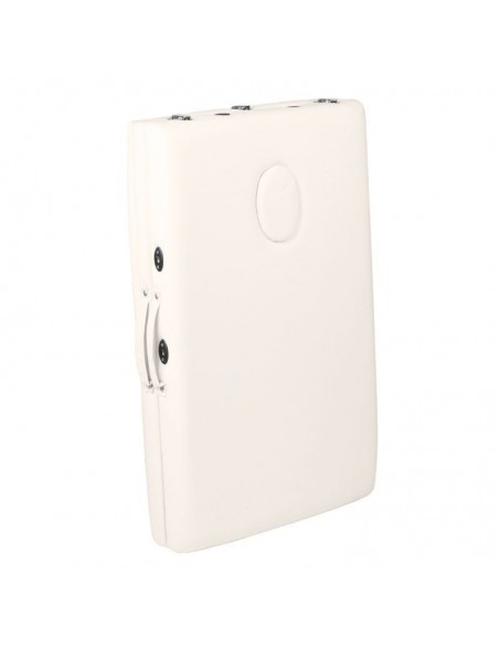 ALUMINIUM COMFORT FOLDING MASSAGE TABLE ACTIV FIZJO 3 SEGMENT CREAM