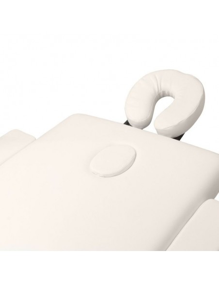 ALUMINIUM COMFORT FOLDING MASSAGE TABLE ACTIV FIZJO 3 SEGMENT CREAM