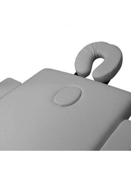 ALUMINIUM COMFORT FOLDING MASSAGE TABLE ACTIV FIZJO 2 SEGMENTS GRAY
