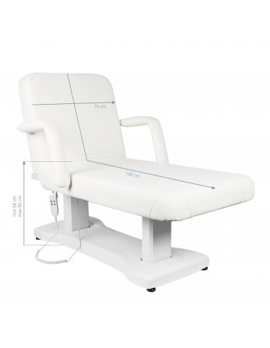 SPA BEAUTY LOUNGER AZZURRO 819A 3 MOTORS WHITE