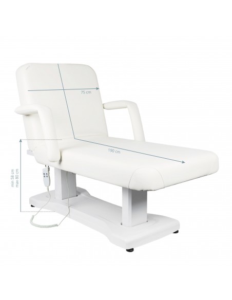SPA BEAUTY LOUNGER AZZURRO 819A 3 MOTORS WHITE